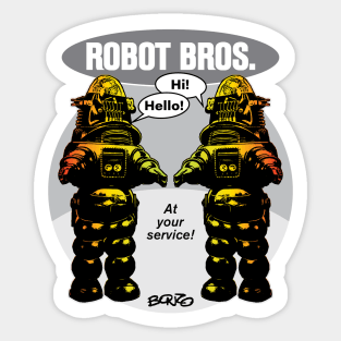 Robot Brothers-1 Sticker